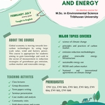 Brochure of TU's course on Managing Carbon Markets and Energy, made for KAYAS.